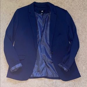 H&M Women’s navy blue blazer